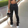 Denim Slit Jeans