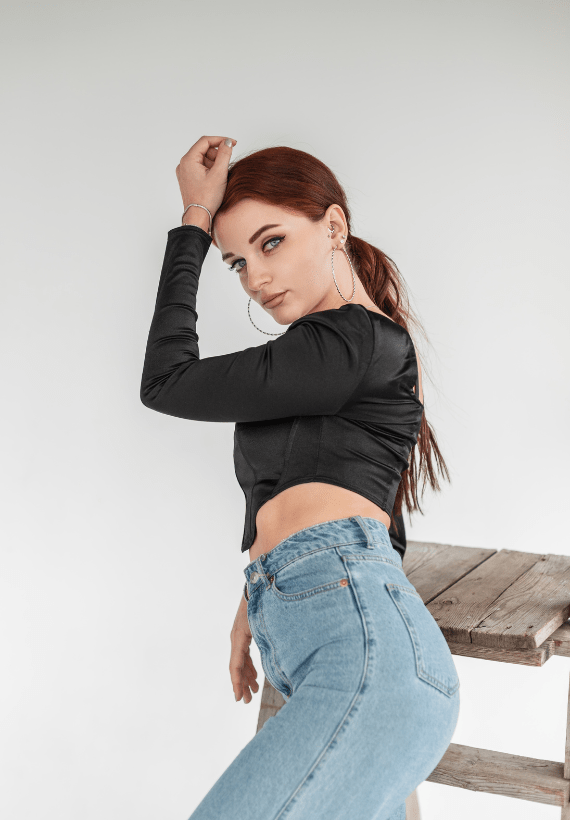 High Waist Jeans