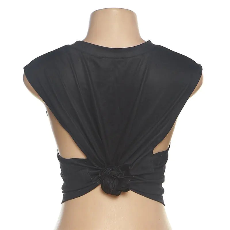 Graphic Cropped Tank